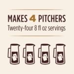 Don Francisco's Organic Cold Brew Coffee Pitcher Packs, 8 Count – Easy At-Home Prep – Smooth, Rich, Chocolate Notes – Medium-Dark Roast, 100% Arabica – Makes 4 Pitchers (24 Servings) - Image 3
