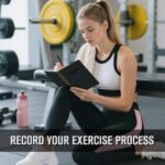 Workout Journal, Fitness Journal for Women & Men, A5 Workout Log Exercise, Fitness Trackers Plan Week With Goals, Calendar, Loss Weight Diet Training, Progress, Gym & Home Workouts (Black) - Image 7