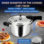 Pressure Cooker Stainless Steel ollas de presión para cocinar stovetop small pressure cookers 3qt olla de presion rice cooker mini pressure cookers - Image 6