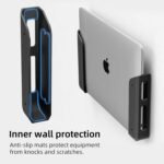 ELETIUO Wall & Under Desk Laptop Mount Holder with Adhesive & Screws in,1.02"/ 26 mm Thick,Anti-Scratch Pads,Universal for MacBooks,Surface,Keyboards,Tablets,Switch &More - Image 5