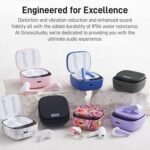 Groovz True Wireless Earbuds with Charging Case - Designed and Engineered in The USA - IPx4 Water Resistant Bluetooth Earbuds Compatible with Apple and Android - 27Hrs Battery Life - Blue - Image 8