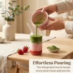 Matcha Kit Whisk Set (7 Pcs) - Complete Matcha Set, Matcha Bowl with Spout, Whisk with Holder, Bamboo Scoop with Rest and Sifter, Perfect Kit for Matcha Lovers (Sakura Pink) - Image 5