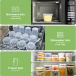 40 Sets (80-Piece) Deli Containers with Lids 32 oz, Leak-Proof & BPA Free Airtight Takeout Plastic Food Storage Containers for Soup, Freezer/Microwave/Dishwasher Safe - Image 6