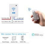 Wireless Dimmer Light Switch and Receiver Compatible With Alexa - Smart Wall Switch for Ceiling Lights, Fans, Lamps - Image 6