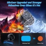 WixGear Magnetic Car Mount [2-Pack] - Universal Stick-On Dashboard Magnetic Phone Holder for Car, Strong Magnet Mount for Cell Phones & Mini Tablets with Swift-Snap Technology - Image 4