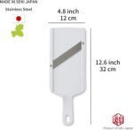 Japanese Mandoline Slicer, Cabbage Shredder, Potato, Vegetable, Onion Slicer with Guard - Image 3