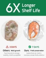 Syntus 100 Count Vacuum Sealer Bags Gallon 11 x 16 inch for Seal a Meal, Commercial Grade BPA Free Heavy Duty Precut Seal Bags, Food Vac Bags for Storage, Meal Prep or Sous Vide - Image 5