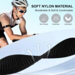 Nylon Sport Loop Ankle/Arm Replacement Bands Compatible with Hume Band,Hook and Loop Breathable Soft Bicep Strap for Women Men,Adjustable Wristband for Fitness Tracker,Black - Image 3