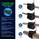 TempTouch WiFi Clamp Temperature and Humidity Sensor, Smart Thermometer for Plumbing and HVAC, App-Controlled Wireless with Velcro Strap - Image 5