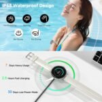 Smart Watches for Women Men 1.27" HD Fitness Tracker with Heart Rate/Sleep/Step/SpO2 Monitor, IP68 Waterproof Watch for Android iOS (Off White) - Image 5