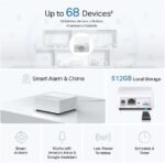TP-Link Tapo Smart Hub with Built-In Chime, REQUIRES 2.4GHz Wi-Fi, Connect up to 64 Smart + 4 Camera Devices, Sub-1G Low-Power Wireless Protocol, 512GB Local Storage, Tapo H200 - Image 4