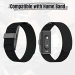 Bicep Bands Compatible with Hume Band, Nylon Loop Replacement Strap, Soft Breathable Adjustable Sport Wrist/Arm/Ankle Band for Fitness Tracker & Activity Monitor - Image 3