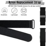 Bicep Bands Compatible with Hume Band, Nylon Loop Replacement Strap, Soft Breathable Adjustable Sport Wrist/Arm/Ankle Band for Fitness Tracker & Activity Monitor - Image 4