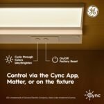 GE Cync Reveal HD+ Smart Undercabinet Light Fixture, Color Changing, 12-in Bar - Image 4