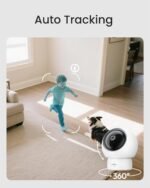 youkey Indoor Camera 2.5K, No Monthly Fees, Pan & Tilt, 360° Dog/Pet Camera for Home Security, 2.4G/ 5GHz WiFi 6, Bluetooth Pairing, Human/Pet/Baby Crying Detection, Two-Way Audio, Night Vision - Image 4