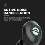 Raycon Everyday Classic Bluetooth Wireless Earbuds + Microphone with Active Noise Canceling, Sweat & Water-Resistant Earphones, Ear Buds Wireless Bluetooth 32 Hours Playtime (Purple) - Image 4