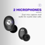 Raycon Everyday Classic Bluetooth Wireless Earbuds + Microphone with Active Noise Canceling, Sweat & Water-Resistant Earphones, Ear Buds Wireless Bluetooth 32 Hours Playtime (Purple) - Image 6