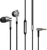 1MORE Triple Driver in-Ear Earphones Hi-Res Headphones with High Resolution, Bass Driven Sound, MEMS Mic, in-Line Remote, High Fidelity for Smartphones/PC/Tablet - Silver - Image 2