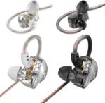 2 Pack in Ear Monitor Headphones, H89 IEM Earphones Wired Earbuds with Microphone for Gaming Music, Powerful Bass Crystal Clear Sound Ear Buds, Earbuds for Computer,School,PC,Students 3.5 Plug - Image 2