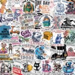 200 PCS Funny Holographic Stickers for Adults, Waterproof Vinyl Sarcastic Meme Decals for Laptop, Water Bottle, Phone, Kindle, Journal, Scrapbook, Bumper, Skateboard, Luggage, No Repeats - Image 2