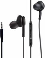 2022 in-Ear Headphones Wired Earbuds Stereo Headphones for Samsung Galaxy S10, S10E, S10+, S8, S8+, S9, S9+, Note 9- Designed 3.5 mm Jack with Microphone and Volume Buttons (Black) - Image 2