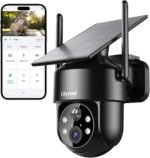 2K 2.4g WiFi Security Cameras Wireless Outdoor, 360° View Solar Cameras for Home Security, Color Night Vision, AI Detection, 2-Way Audio, Spotlight Siren Alarm, SD/Cloud Storage - Image 2