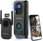 2K Dual Lens Video Doorbell Camera Wireless with Chime, 64GB SD Card, Voice Changer, 2.4G/5Ghz WiFi, Package Protection, 2-Way Audio, Night Vision, Compatible with Alexa - Image 2