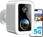 2K Security Cameras Wireless Outdoor, Free Cloud Storage, Integrated Spotlight & Siren, AI Motion Detection, 2-Way Audio, 1-6 Months Battery Life, Cameras for Home Security Support 5GHz WiFi, IP66 - Image 2