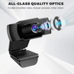 2K Webcam, USB QHD Computer Web Camera with Noise Canceling Microphone, Plug and Play, Widescreen Web Cam for Meeting/Conference, Zoom/Skype/YouTube - Image 2