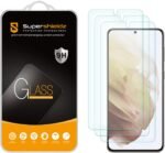 (3 Pack) Supershieldz Designed for Samsung Galaxy S21 FE 5G Tempered Glass Screen Protector, Anti Scratch, Bubble Free - Image 2
