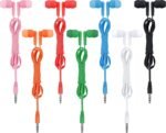 30 Packs Earbuds Bulk Headphones for Classrooms, Student Earphones Individually Wrapped for School in 7 Colors - Image 2