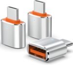 3Pack Upgraded USB C to USB Adapter, High-speed data Transfer, USB C Male to USB 3.0 Female OTG Adapter for iPhone17 16 15, Mac, iPad, Samsung Galaxy S24 S25,Notebook, and More Type C Devices - Image 2