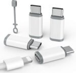 4 Pack Lightning to USB C Adapter for iPhone 15/16/17 Pro Max/Plus,Samsung S24/S25, Pixel, Nintendo Switch, USB Type C to Lightning Cable Connector for iPhone 17/16 Charger- (Not for Headphones/OTG) - Image 2