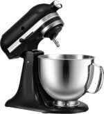 5 Quart Stainless Steel Mixer Bowl for KitchenAid Artisan & Classic Series 4.5&5 QT Tilt-Head Stand Mixers, Replacement Bowl for KitchenAid, Mixer Attachment for KA, Silver - Image 2