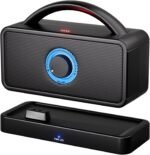 5.8 GHz Wireless TV Speakers for Hard of Hearing Seniors, Portable TV Speakers for Smart TV, No More Struggling for Volume, No Sound Lag, 5 Cables Include to Connect TV - Image 2