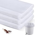 50 Pcs 20" x 20" Commercial Home Cold Brew Coffee Filter Bags with Drawstring, Disposable for Commercial Home Cold Brew Coffee Makers - Image 2