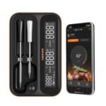5GHz & 2.4GHz WiFi Wireless Meat Thermometer, INKBIRD WiFi Smart Thermometer with 2 Size-Coded Probes and Unlimited Range,Bluetooth 5.4 Thermometer with 360° Readable LCD-Enhanced Booster - Image 2