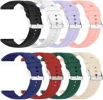 8-Pack Compatible with Mingdaln G28 G20 Smart Watch Bands, Soft Silicone Adjustable Wristband Straps Replacement Bands(Not Fit for P90) - Image 2