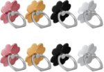 8 Pcs Cell Phone Ring Holder, 360° Rotate and 180° Adjustable Ring Holder for Phone Case, Rings Stand for Cell Phones, Rings Shaped Phones Stand - Image 2