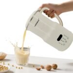 8-in-1 Automatic Nut Milk Maker Blender, 40.6oz Homemade Almond, Oat, Coconut, Soy, Plant-Based & Non-Dairy Milks, Soybean Machine with Delay Start, Keep Warm, Self-Cleaning & Boil Water Functions - Image 2