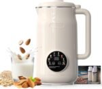 8 in 1 Nut Milk Maker Machine, 50oz Automatic Soy Milk Maker with 10 Blades, Blender for Plant Based Milk, Oat, Almond, Juice, Rice Paste &More with Delay Start, Keep Warm, Boil Water, Self Cleaning - Image 2