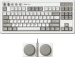8BitDo Retro Mechanical Keyboard, Bluetooth/2.4G/USB-C Hot Swappable Gaming Keyboard with 87 Keys, Dual Super Programmable Buttons for Windows and Android - M Edition - Image 2