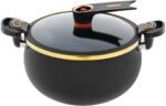 8L/8.45Qt Micro Pressure Cooker, Multi-Function Micropressure Cooking Pot, Kitchen Non Stick Pot for Open Fire, Induction Cooker, Gas Stove & Electric Stove - Image 2