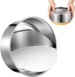 9 Inch Cake Pan, Leakproof & Nonstick, Removable Bottom & Easy Releasing Round Cake Pan, 304 Stainless Steel Cake Baking Pans, Non-Toxic & Healthy, Dishwasher Safe - Image 2