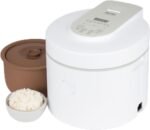 AROMA® Professional Rice Cooker with Purple Clay Cooking Pot, 6-Cup (Uncooked) / 12-Cup (Cooked), Healthy Grain Multicooker, Natural Ceramic, 3 Qt, White, ARC-7206P - Image 2