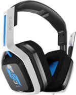 ASTRO Gaming A20 Wireless Headset Gen 2 - Compatible with PlayStation 4 & 5 / PC/Mac - White/Blue - Image 2
