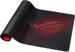 ASUS ROG Sheath Gaming Mouse Pad – 35.4” x 17.3", Extra-Large Surface, Pixel-Precise Tracking, Anti-Fray Stitched Edges, Non-Slip Base - Black/Red - Image 2