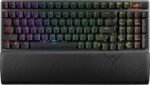 ASUS ROG Strix Scope II 96 Wireless Mechanical Gaming Keyboard – 96% Full-Size, Tri-Mode Connectivity, Hot Swappable Pre-lubed ROG NX Snow Linear Switches, PBT Keycaps, RGB, PC/Mac Support-Black - Image 2