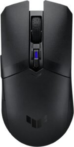 ASUS TUF M4 Gaming Wireless Gaming Mouse | Dual Wireless Modes - Bluetooth/RF 2.4 GHz, 12K DPI Optical Sensor, 6 Programmable Buttons - Image 2
