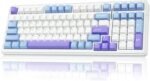 AULA F99 Wireless Mechanical Keyboard,Tri-Mode BT5.0/2.4GHz/USB-C Hot Swappable Custom Keyboard,Pre-lubed Linear Switches,Gasket Structure,RGB Backlit Gaming Keyboard for PC/Tablet/Xbox/PS4/PS5 - Image 2
